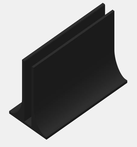custom designed laptop holder for Dell P114G